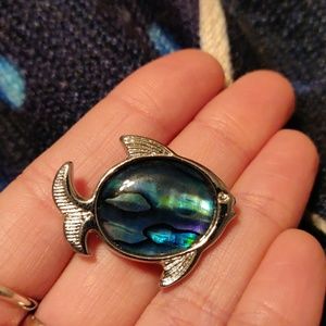 Abalone fish pin